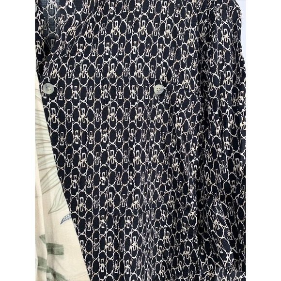 Pierre Cardin Button Up Camp Hawaiian Shirt Mens XL Lot‎ Of 2 Lightweight - Picture 3 of 7